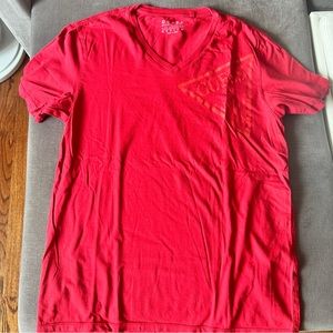 GUESS men’s t-shirt bright red color